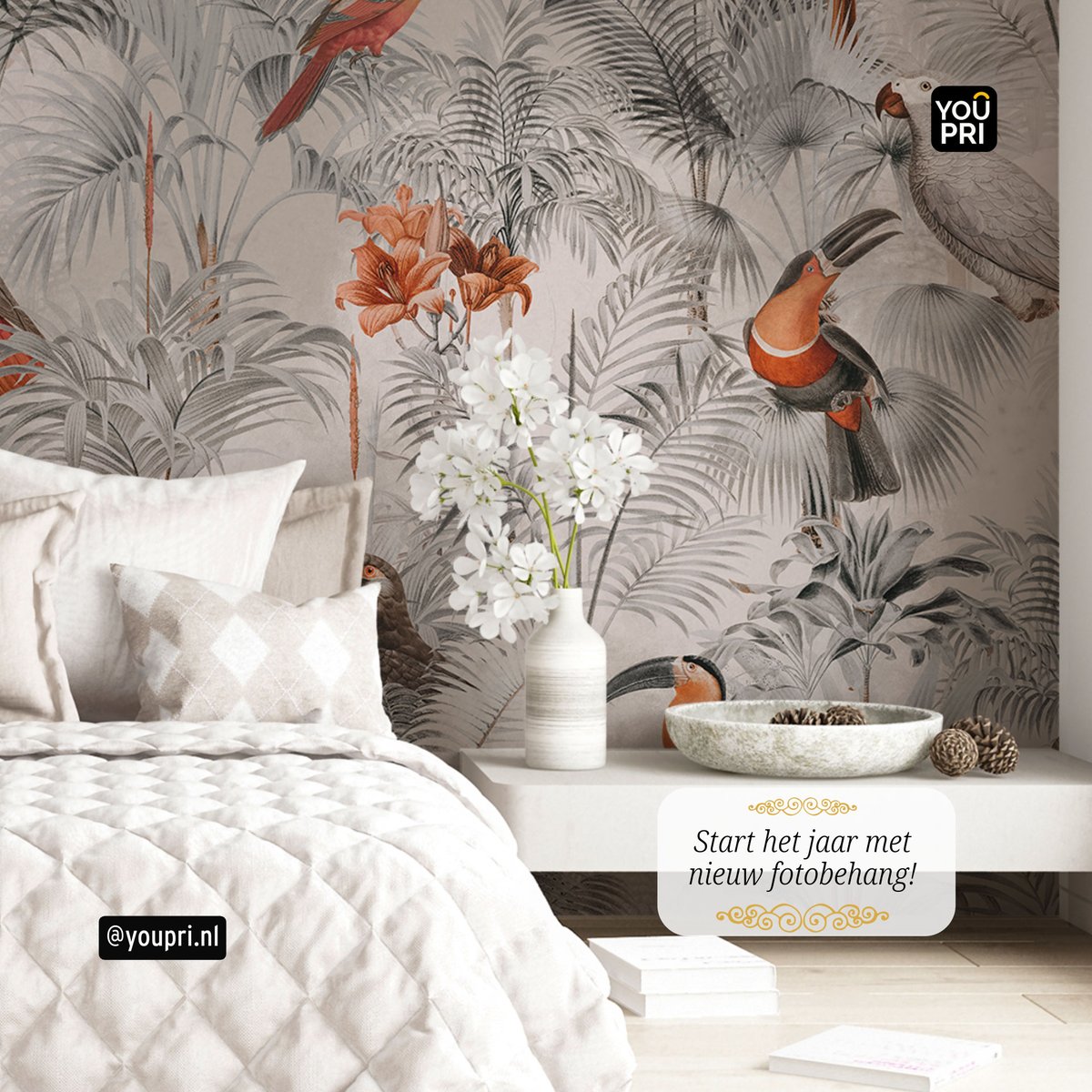Het nieuwe jaar goed beginnen met een room make over? Met dit fotobehang gaat dat zeker lukken. #fotobehang #behang #slaapkamer #makeover #interieur #homedecor #youpri

youpri.nl/product/fotobe…