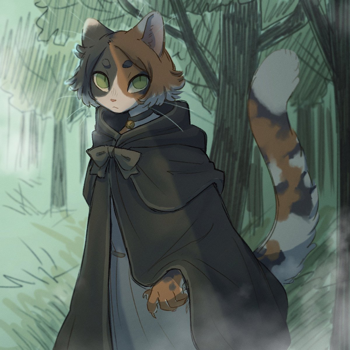 secret pilgrimage

long cloaks are peak
couldnt decide on a cool or warm tone so have both