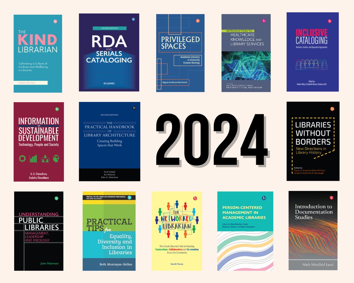 Hello 2025! 👋 Kick-start your professional development by revisiting the amazing books we published in 2024! Don't forget, CILIP members get 35% off 🎉

🔗 Visit facetpublishing.co.uk to explore!
