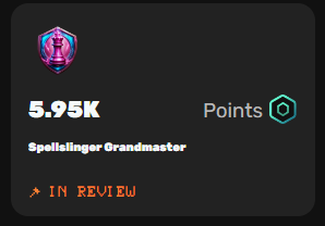 Jepribsct's tweet photo. First is the premium quest "Spellslinger Grandmaster". In order to accomplish this quest you must unlocked all the 9 spells. https://t.co/yQeTS9Zuwf