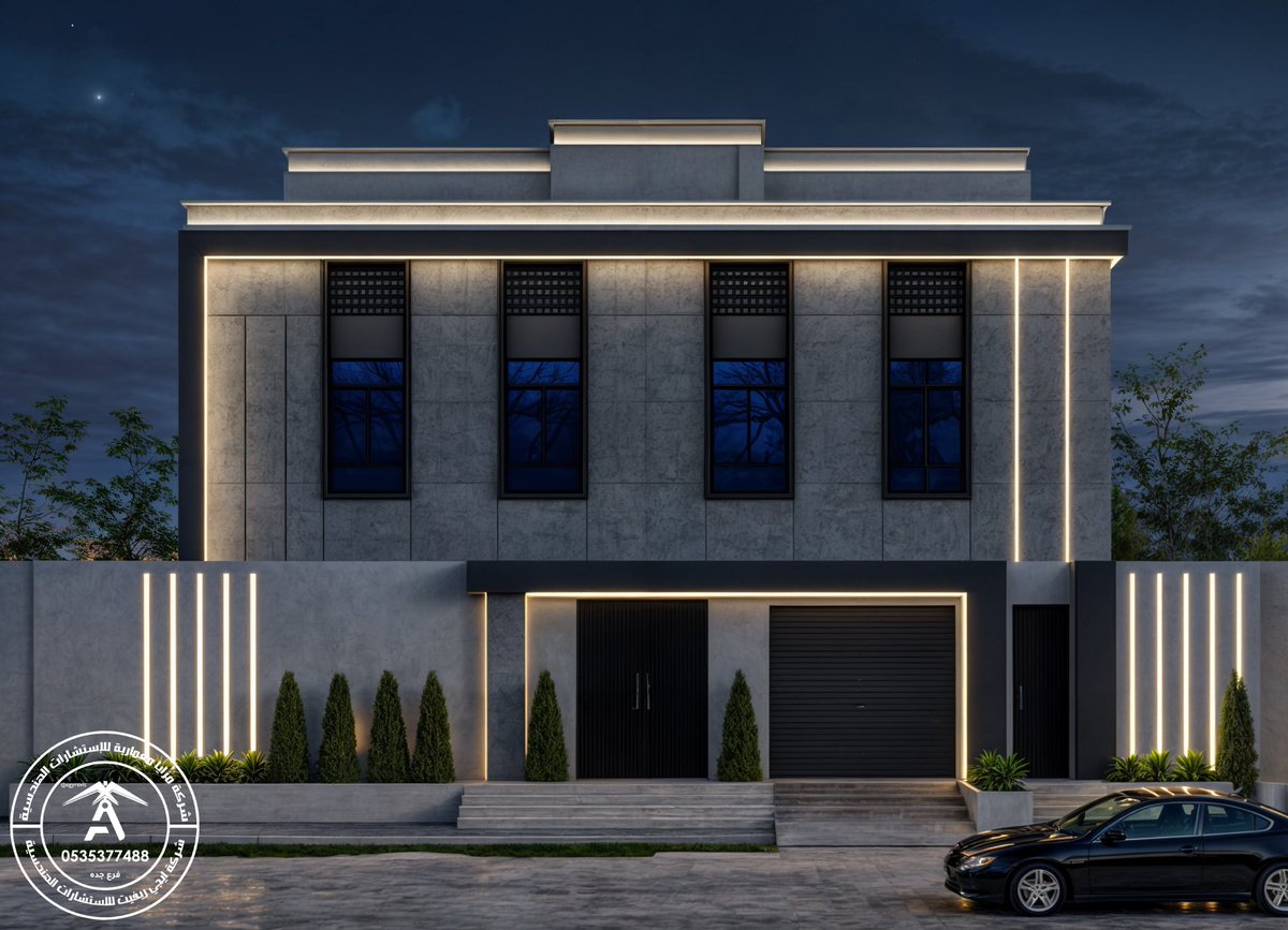 واجهات فلل مودرن من تصميم #مزايا_معمارية #جده 

#أمطار_الرياض