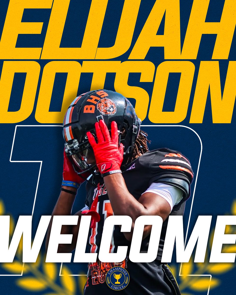 Champions Circle (@champcircleuofm) on Twitter photo Welcome, <a href="/ElijahDotson06/">Elijah “EDOT” Dotson</a>! #NewBlue
Support Team 146 through our New Blue campaign: givebutter.com/NewBlue Welcome, <a href="/ElijahDotson06/">Elijah “EDOT” Dotson</a>! #NewBlue
Support Team 146 through our New Blue campaign: givebutter.com/NewBlue
