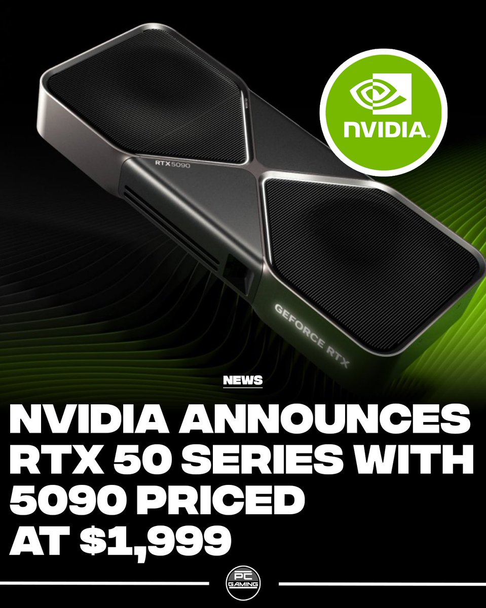 NVIDIA has officially unveiled its next-generation RTX Blackwell GPUs at CES 2025, featuring four models: the RTX 5090 at $1,999, the RTX 5080 at $999, the RTX 5070 Ti at $749, and the RTX 5070 at $549. The RTX 5090, powered by the Blackwell architecture and DLSS 4, is said to