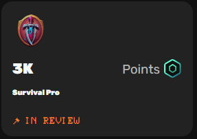 Jepribsct's tweet photo. First is the premium quest "Survival Pro". In order to complete this quest you must accumulate a total of 5 final 3 finishes during GAP season 8. https://t.co/Tp0zWxeAaS