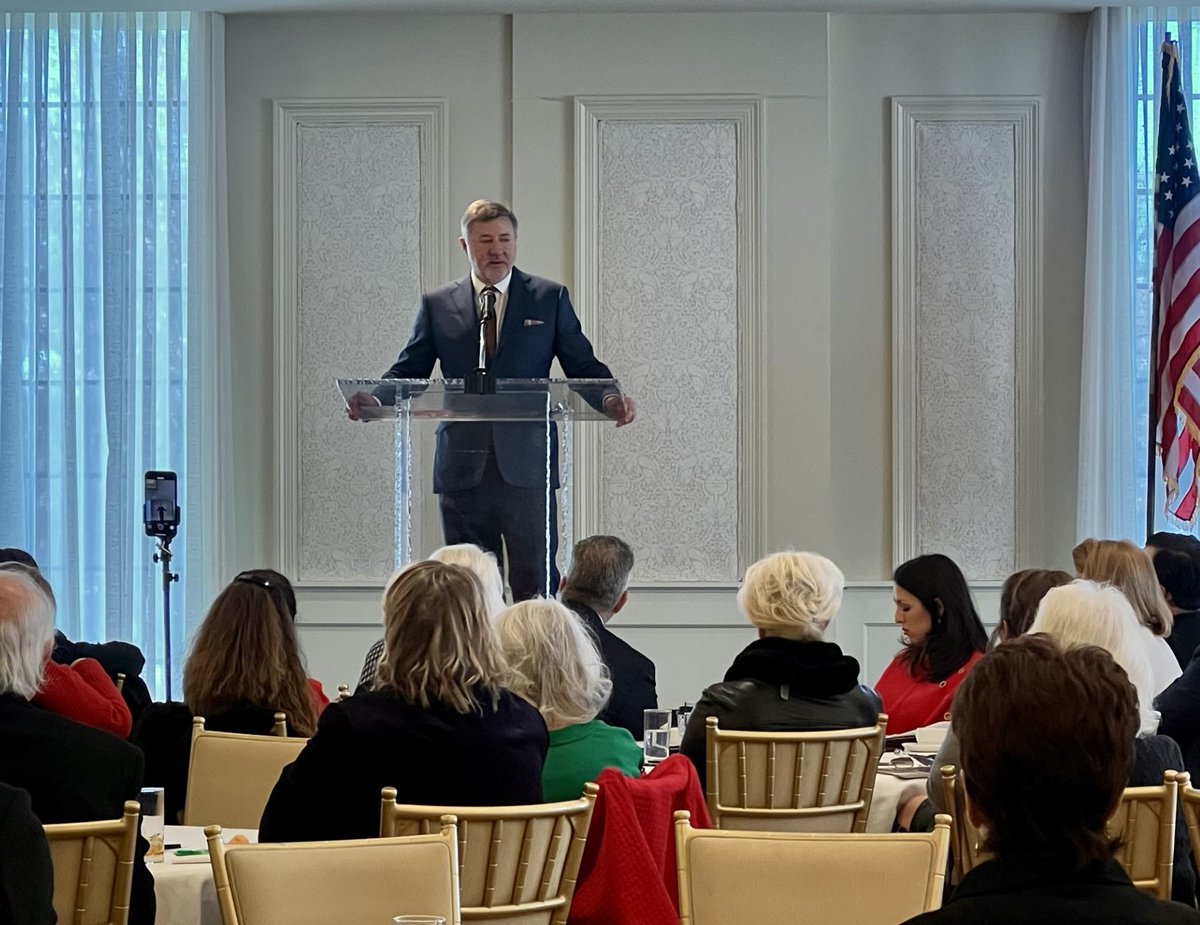 I enjoyed the opportunity to visit with the Oklahoma City Republican Women's Club today about how our agency is cracking down on fraudulent activity involving Pharmacy Benefit Managers.