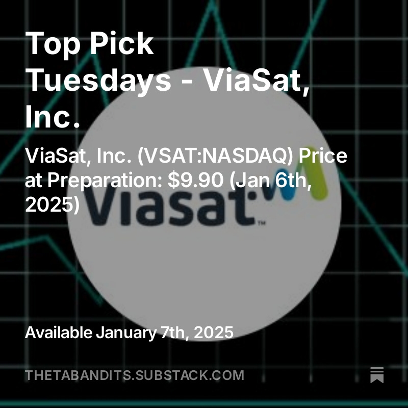 We are back with the first Top Pick Tuesday of 2025. Have a read, sign up on Substack,  let us know what you think.

open.substack.com/pub/thetabandi…