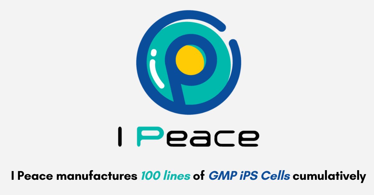 I Peace manufactures 100 lines of GMP iPS Cells cumulatively - bioinformant.com/i-peace-manufa…

This tremendous accomplishment is proof of customer recognition of its quality and mass manufacturing capability. 

#ipscells #stemcells #drugdiscovery #celltherapy