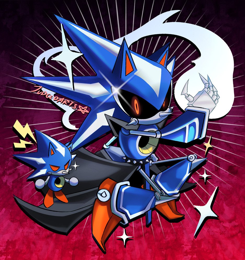 Neo Metal Sonic Wallpaper