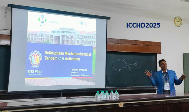 MainakGCMS's tweet photo. and a GRAND beginning of year 2025 with a TALK at ICCHD2025 (@Prof. Maiti thanks for the invitation). Excellent panel of speakers at ICCHD2025. Felt nostalgic to deliver the talk in our MSc classroom. Really enjoyed the time.🙏 https://t.co/KqFZTA3FjK