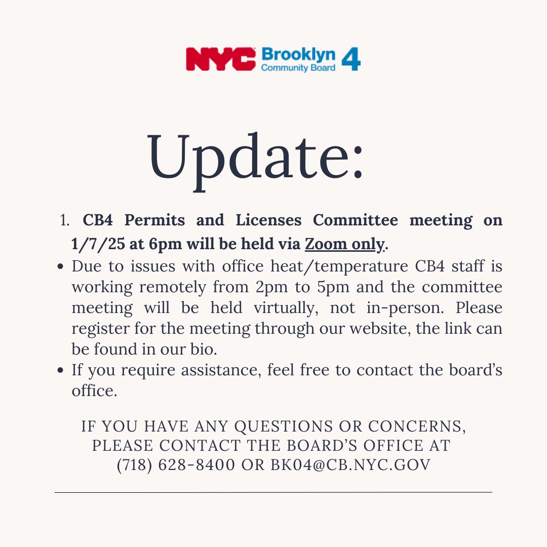 Contact the board's office if you have additional questions or concerns. Thank you for your understanding.