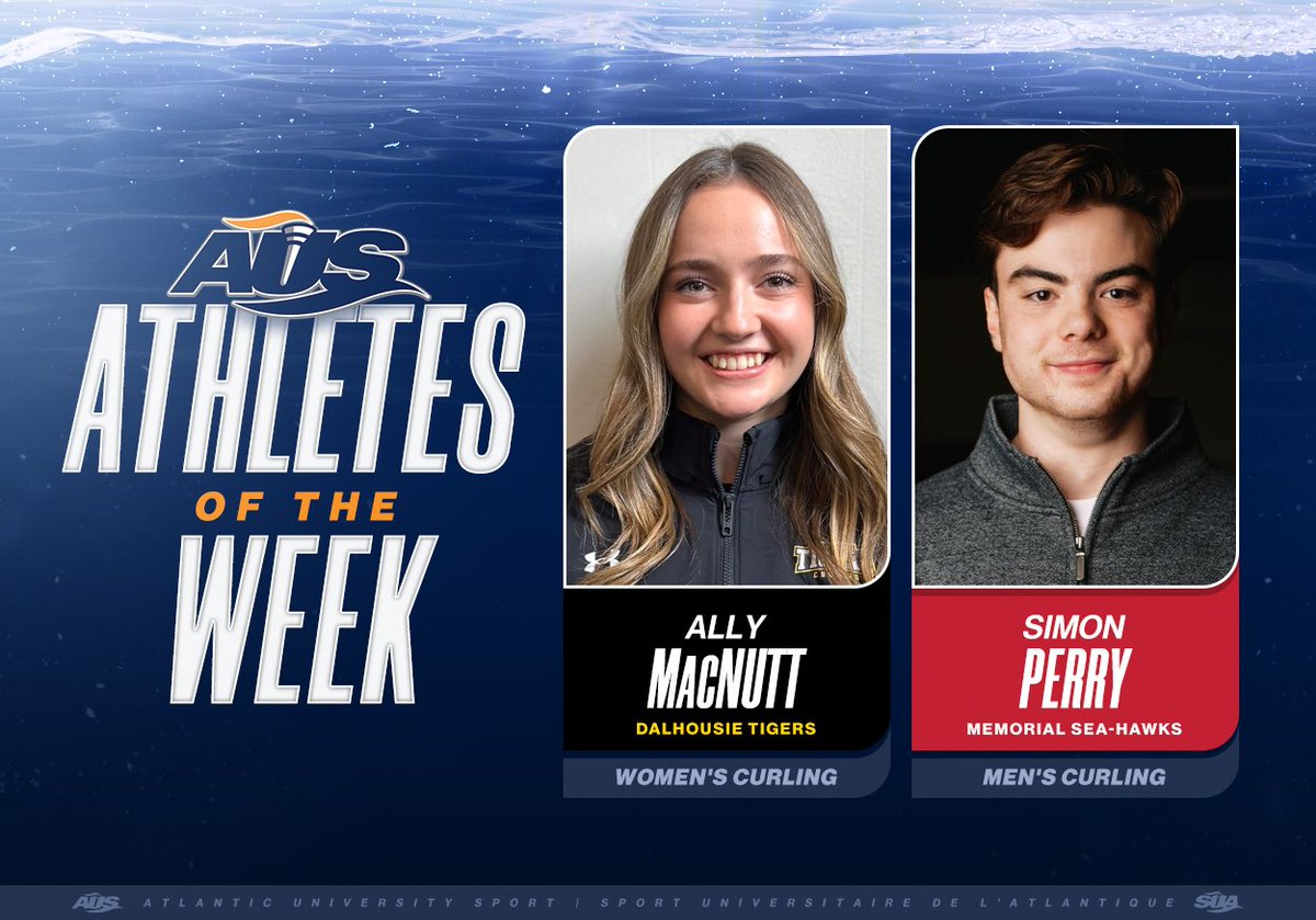 Congratulations to our first AUS Athletes of the Week of 2025!🥌

atlanticuniversitysport.com/aotw/2024-25/A…