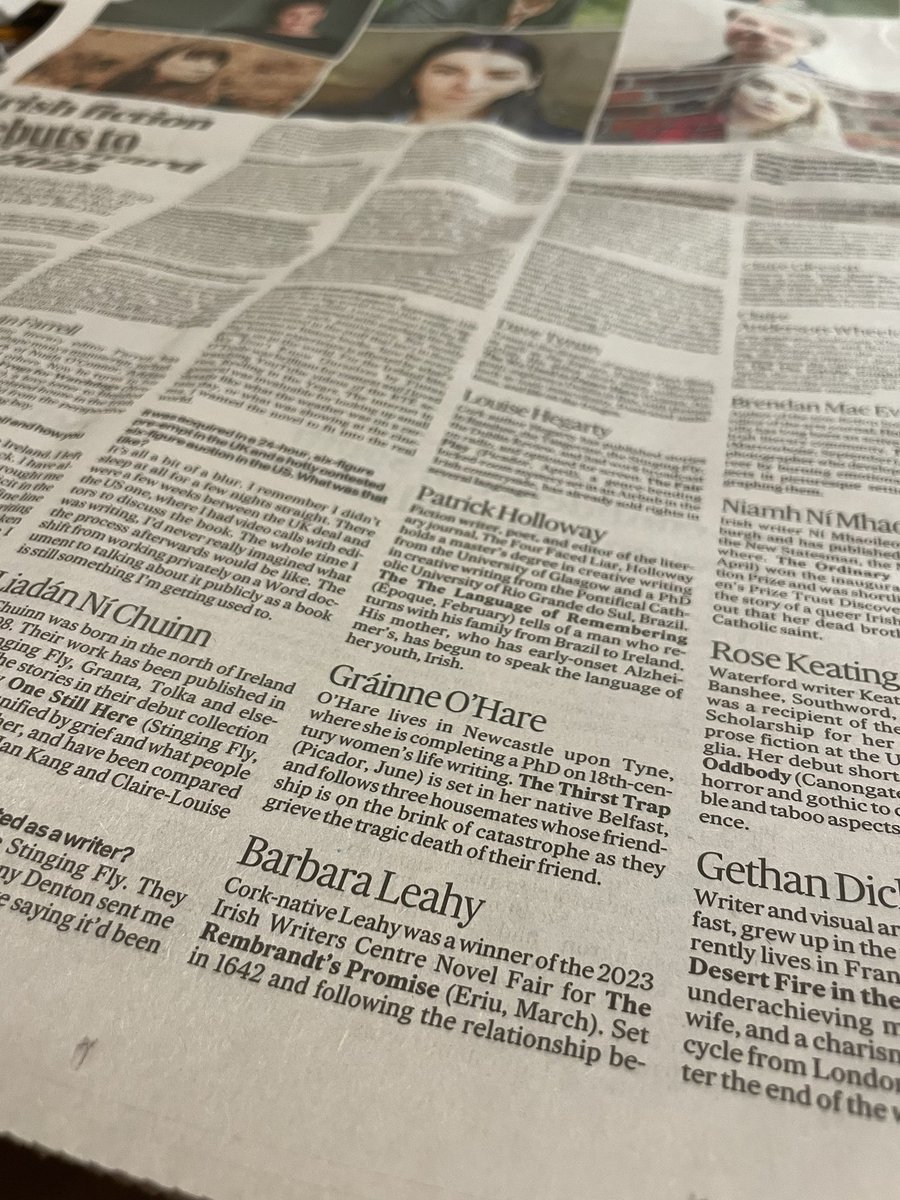 Barbara Leahy (@barbleahy) on Twitter photo Thank you to <a href="/NiamhDonnelly/">Niamh Donnelly</a> for mentioning #rembrandtspromise in today’s IT <a href="/IrishTimes/">The Irish Times</a> <a href="/eriu_books/">Eriu</a> <a href="/GillHessLtd/">Gill Hess Associates</a> 🌷 Thank you to <a href="/NiamhDonnelly/">Niamh Donnelly</a> for mentioning #rembrandtspromise in today’s IT <a href="/IrishTimes/">The Irish Times</a> <a href="/eriu_books/">Eriu</a> <a href="/GillHessLtd/">Gill Hess Associates</a> 🌷