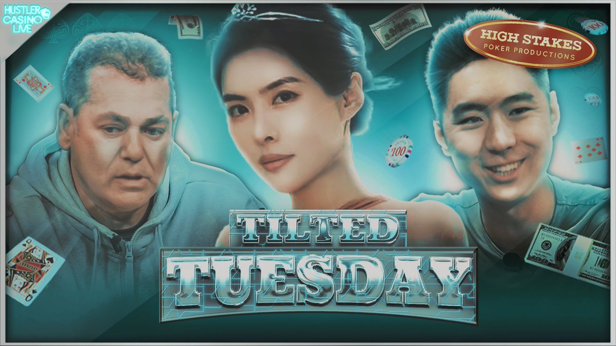 HCLPokerShow's tweet photo. TONIGHT!! TILTED TUESDAY!!

Luda Chris
Britney 👸
JBoogs 👏
George 🙊 
Big John
Francisco 
Dr. H
@MikeXpoker 

Commentary by @ThirdWalking 

Watch it here: https://t.co/Ya33Ce7rUs https://t.co/aBBeBeVWE3