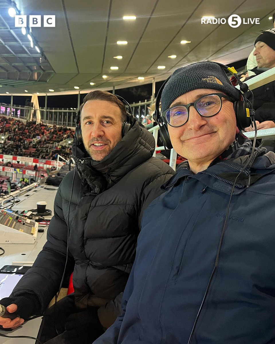 BBC 5 Live Sport (@5livesport) on Twitter photo We've got the two Murrays on comms duty at the Emirates 😅
Join <a href="/bbcjohnmurray/">John Murray</a> and <a href="/GM_83/">Glenn Murray</a> now on <a href="/BBCSounds/">BBC Sounds</a>
📻 bbc.co.uk/5live
#BBCFootball #EFLCup #ARSNEW We've got the two Murrays on comms duty at the Emirates 😅
Join <a href="/bbcjohnmurray/">John Murray</a> and <a href="/GM_83/">Glenn Murray</a> now on <a href="/BBCSounds/">BBC Sounds</a>
📻 bbc.co.uk/5live
#BBCFootball #EFLCup #ARSNEW