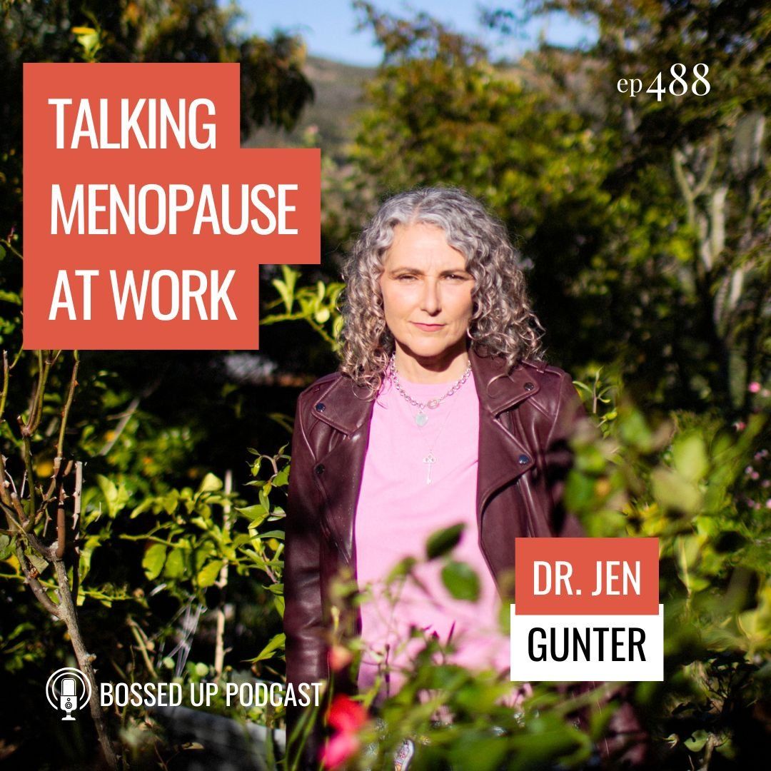 How does #menopause affect you or your colleagues at work?

In this episode of the Bossed Up #podcast, @drjengunter debunks some myths, sets some facts straight, and teaches us about hormone therapy &amp; the impacts of menopause in the workplace. Listen now: bossedup.org/podcast/episod…