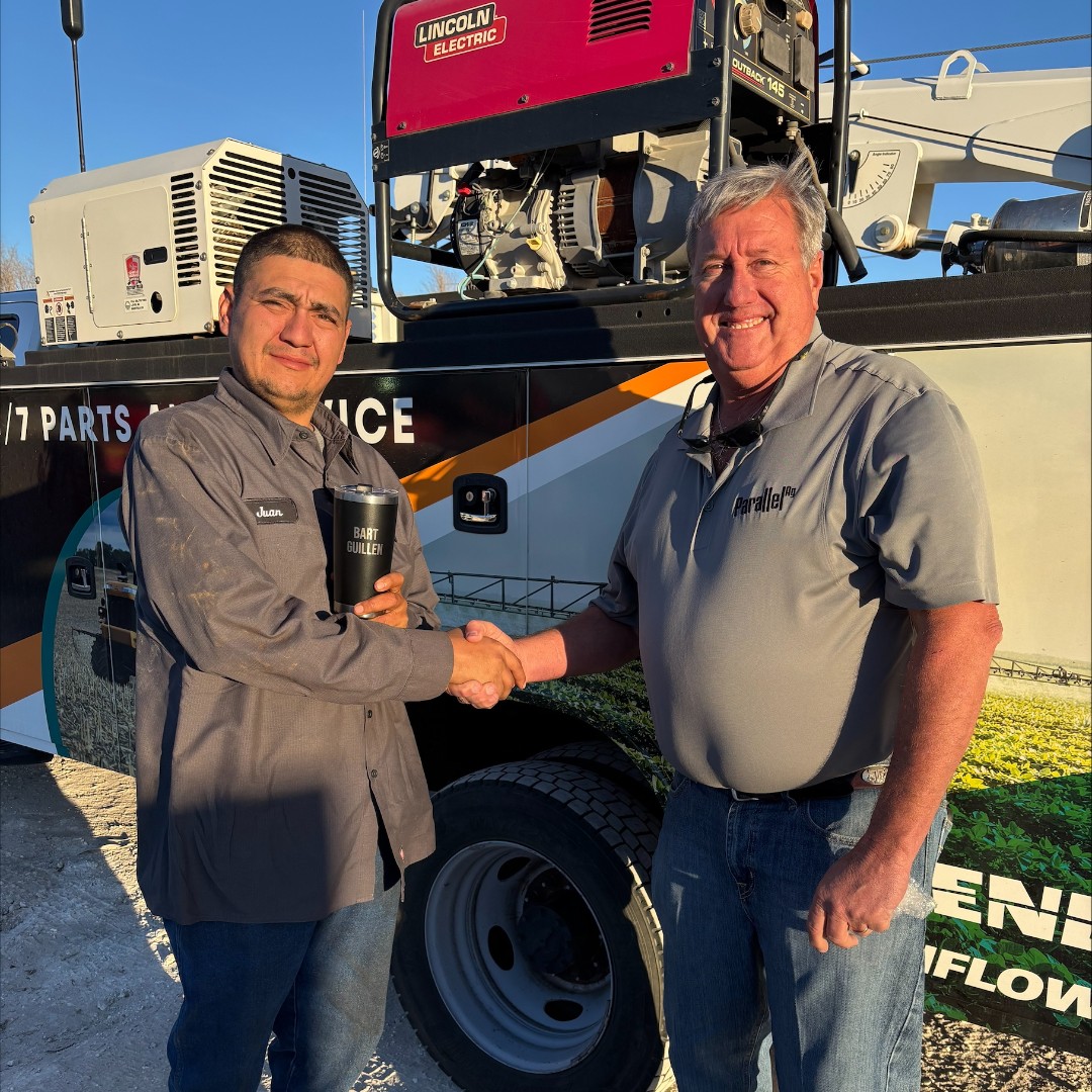 Big shoutout to Marcos Soto, Service Foreman, (with Joe Cortez, Service Manager for Muleshoe/Lubbock) and  Bart Guillen, Service Professional (with David Braune, GM of Muleshoe), for hitting their 5-year milestones! 🎉