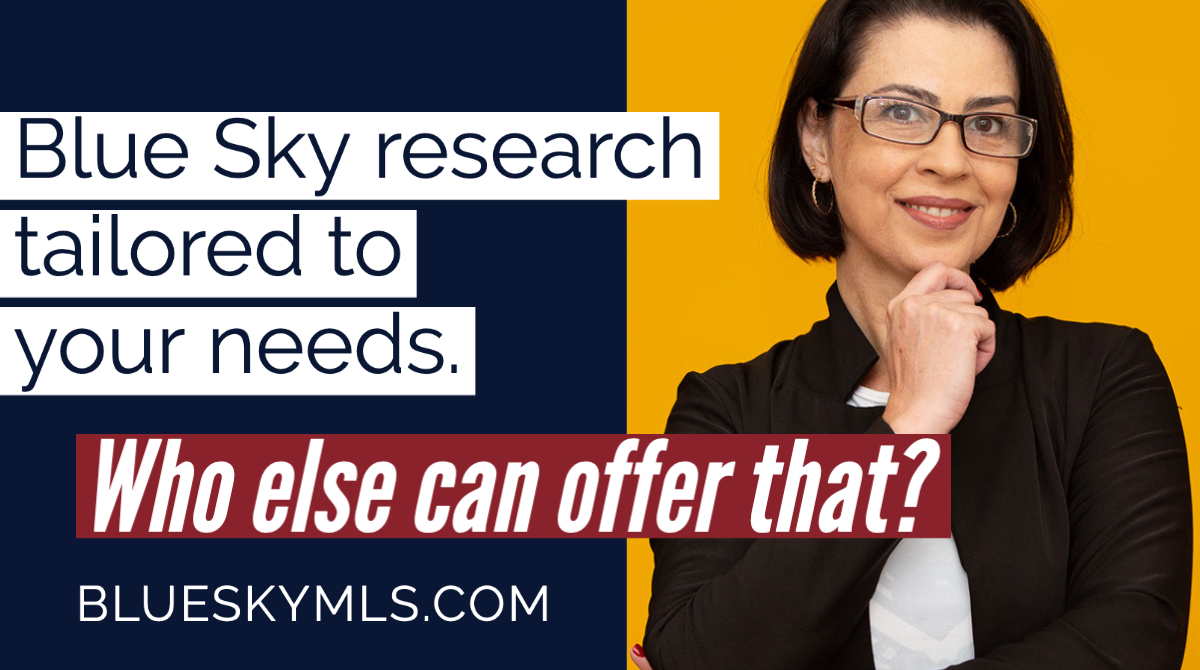 🎯 At #BlueSkyMLS, we take pride in crafting tailored solutions for our valued clients. 🌟 Unlike larger firms, we prioritize understanding YOUR unique needs. Our dedicated team customizes blue sky research to provide personalized support. 🛣️✅ blueskymls.com #FinServ