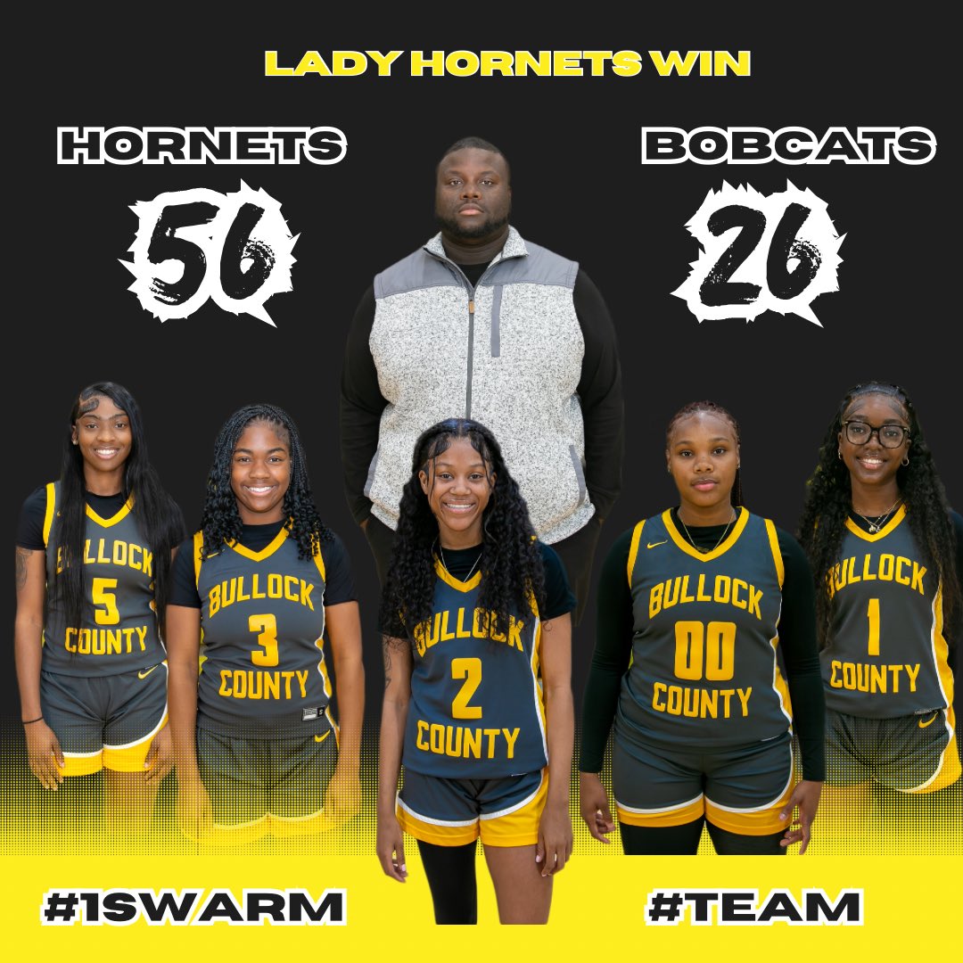 Bullock County Basketball (@bc_ladyhornets) on Twitter photo Lady Hornets defeat Opp 56-26 for another Area Win!
<a href="/AABC_Hoops/">Alabama Association of Basketball Coaches</a> <a href="/HoopSeenAL/">HoopSeen Alabama</a> <a href="/AHSAAUpdates/">AHSAA</a> <a href="/aldotcomPreps/">AL.com H.S. Sports</a> <a href="/Coach_CTyson/">Cantrell Tyson</a> Lady Hornets defeat Opp 56-26 for another Area Win!
<a href="/AABC_Hoops/">Alabama Association of Basketball Coaches</a> <a href="/HoopSeenAL/">HoopSeen Alabama</a> <a href="/AHSAAUpdates/">AHSAA</a> <a href="/aldotcomPreps/">AL.com H.S. Sports</a> <a href="/Coach_CTyson/">Cantrell Tyson</a>