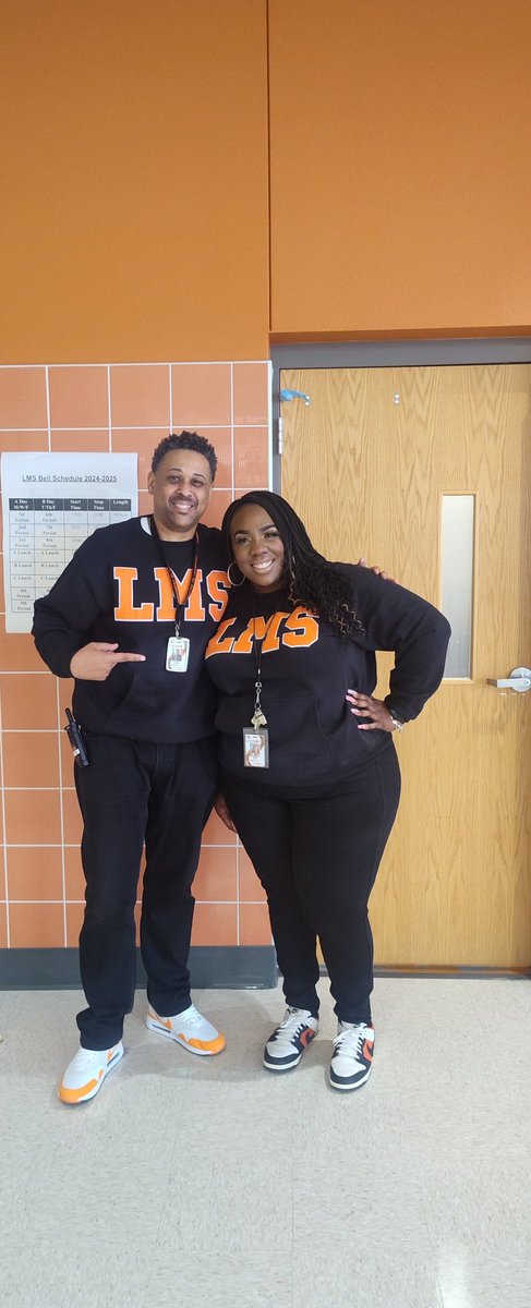 Back 2 Work! Let's get it! 2025 🐅💯💪🏾🧡🖤Today was a good one!