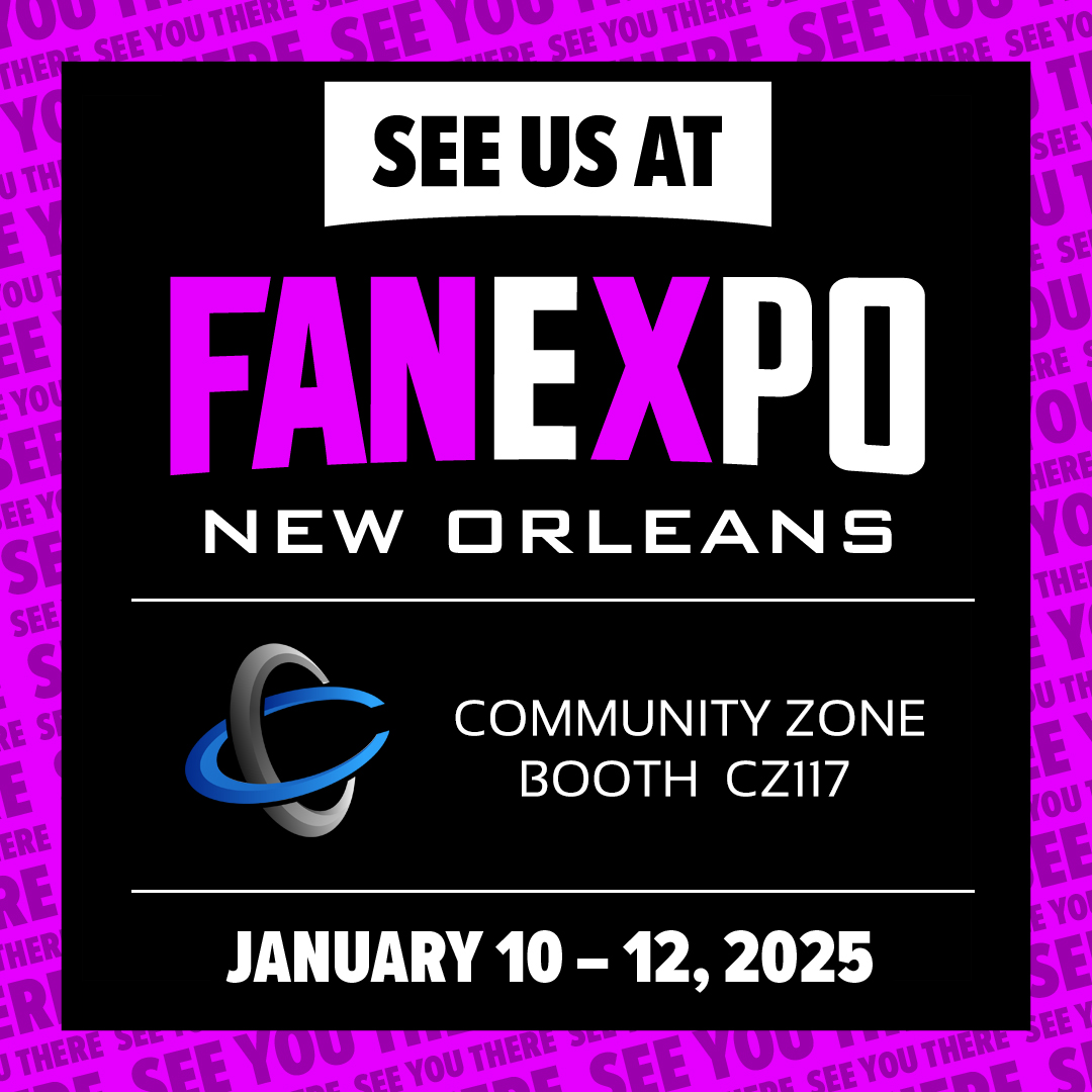 We have a HUGE Guest Announcement this coming Friday as we kick off our weekend at FAN EXPO New Orleans!!  

You can find us in the Community Zone at booth CZ117!

For tickets: fanexpohq.com/fanexponeworle…