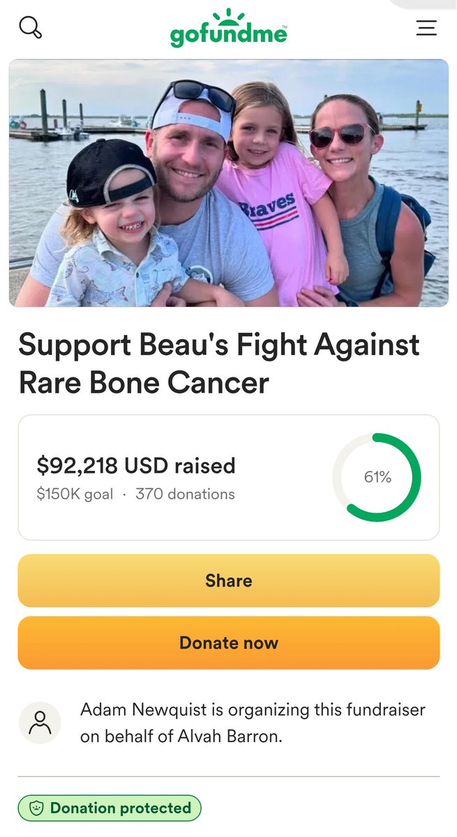 backer_boost's tweet image. Proud to share the progress of @alvahbaron campaign which I’ve been promoting with my marketing strategy, it’s now close to reaching its fundraising goal, turning dreams into reality. Let’s keep the momentum going 💪  #Crowdfunding #fundraising 
gofund.me/eb34a2ae