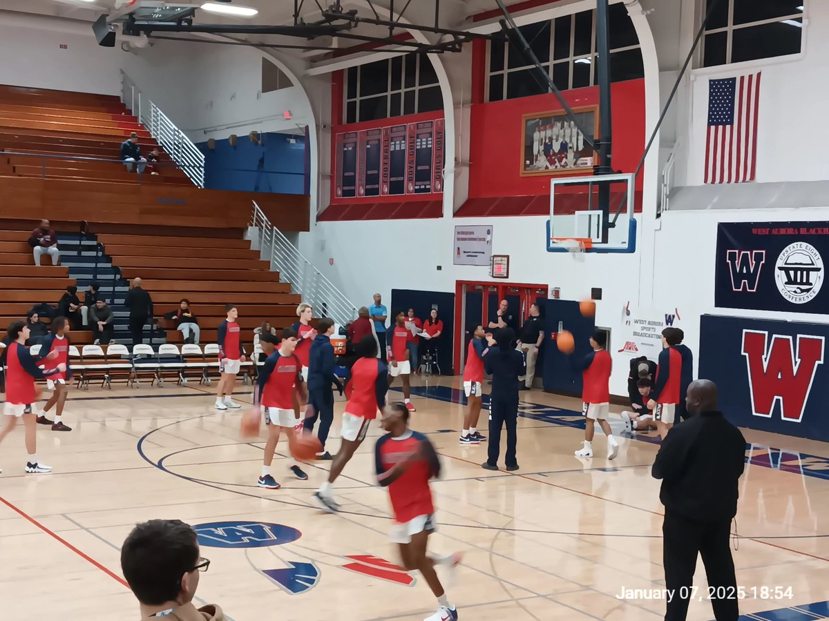 Game #2 moments away. Bring home a W!! 

<a href="/AuroraWestBBall/">Aurora West Boys Basketball</a> <a href="/WAHSBlackhawks/">WestAuroraAthletics</a>
