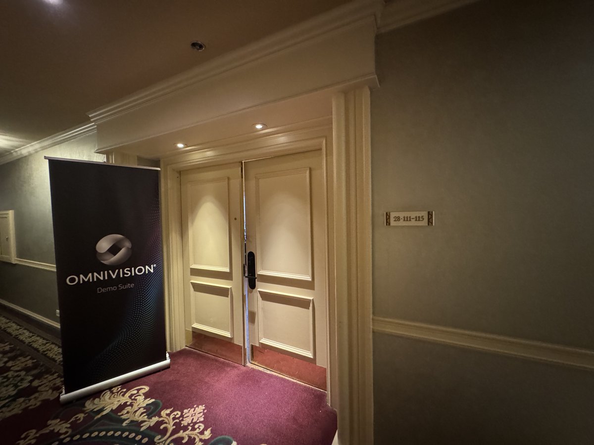 OMNIVISION_NEWS's tweet photo. Day 1 at @CES 2025. Our suite is ready for you. Join us at @WestgateVegas North Tower, 28th Floor, Suite 28115 to witness the cutting-edge innovations across diverse tech spheres.
#CES2025 #omnivision #innovation #infiniteingenuity https://t.co/FuRLkn64fi