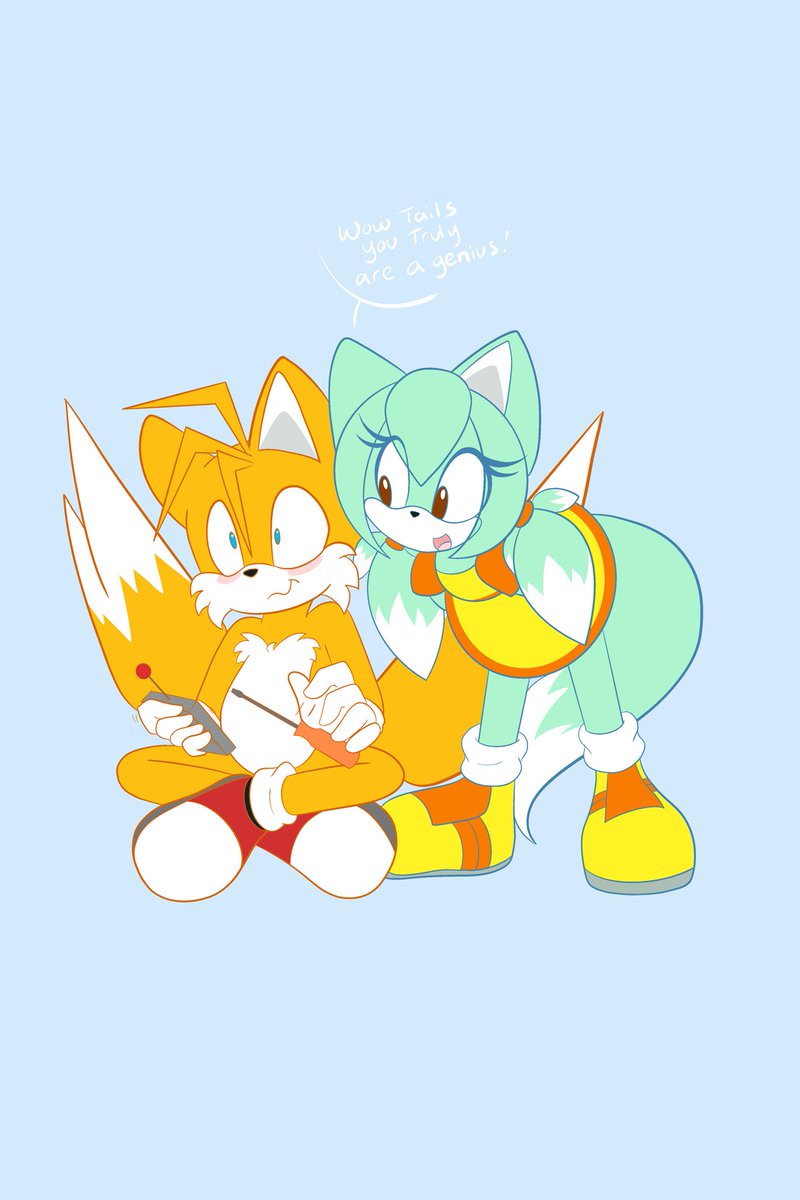 MsColorsplash's tweet photo. I love them leave me alone❤️❤️❤️❤️
#sonic #sonicoc #sonicxoc #tails #tailsthefox #tailsxoc #sonicart #sonicocart #tailsart #tailsthefoxart https://t.co/iQHLpMXcvh