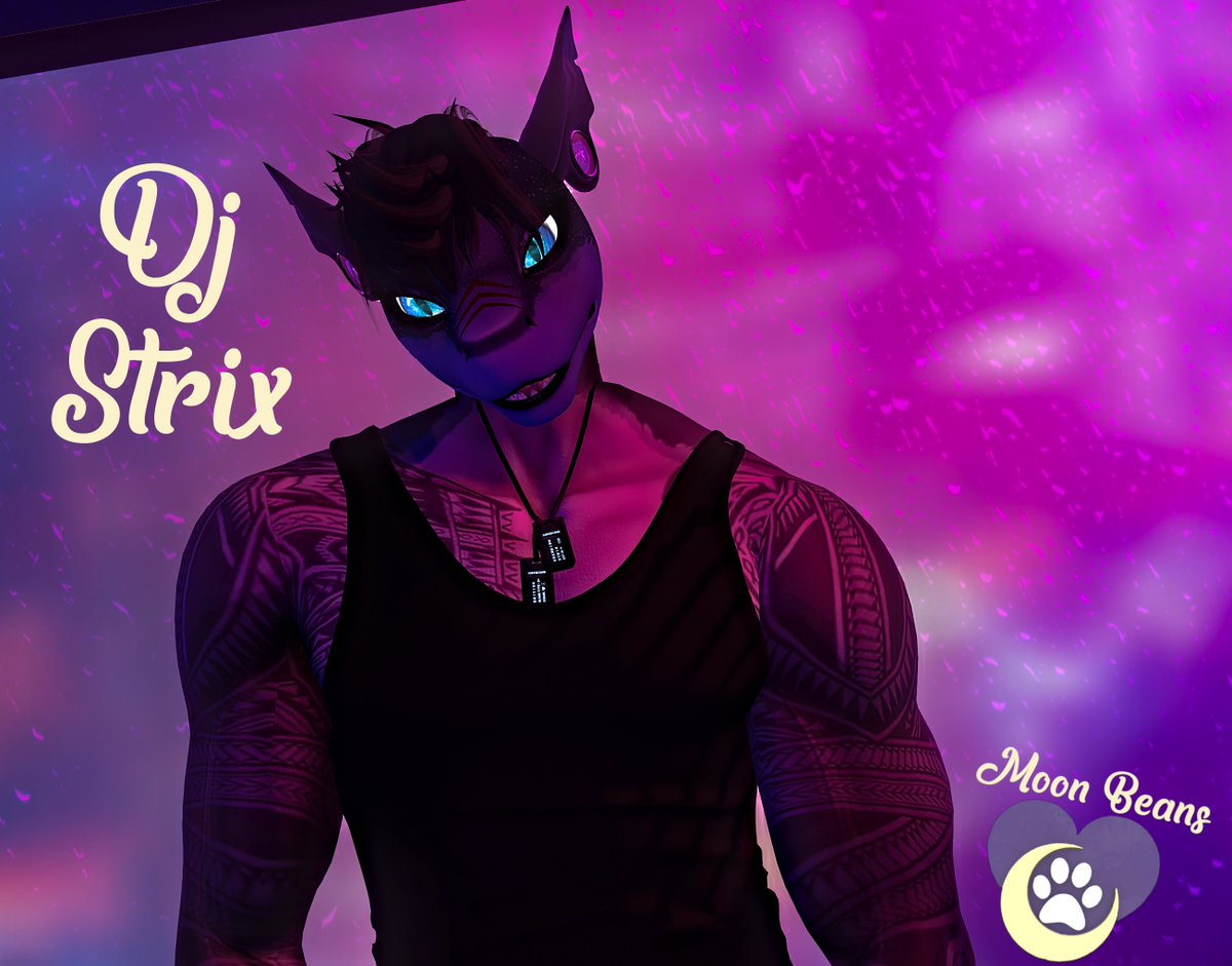 DJ strix kickstarting topless tuesday! lets kickstart topless Tuesday with some DJ strix come on down and party to some great beats
<a href="/moonbeanssl/">☽🐾ᗰOOᑎ ᗷEᗩᑎS🐾☾</a>

playing 5PM SLT- 7PM SLT   

Taxi: maps.secondlife.com/secondlife/Atl…… 

#SecondLife #furry