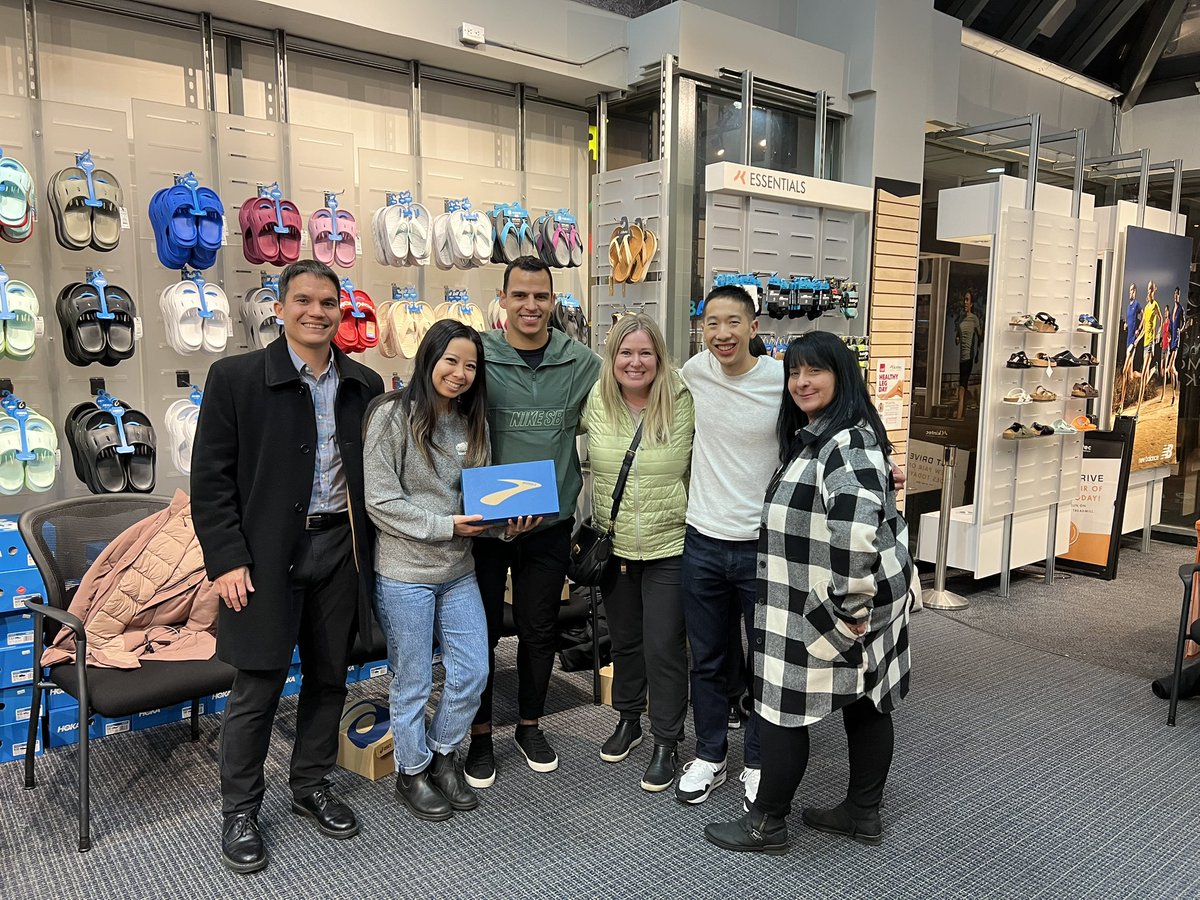 Thanks <a href="/KintecFootwear/">Kintec: Footwear + Orthotics</a> for your generous donation of running shoes to keep us all injury free! ❤️ We are looking forward to using them during our training and upcoming half/full marathon races! 😀 #VPD #Youth #RunningClub #Community <a href="/VancouverPD/">Vancouver Police</a> <a href="/VanPoliceFnd/">Vancouver Police Foundation</a> <a href="/VPDYouth/">VPD Youth Services</a>