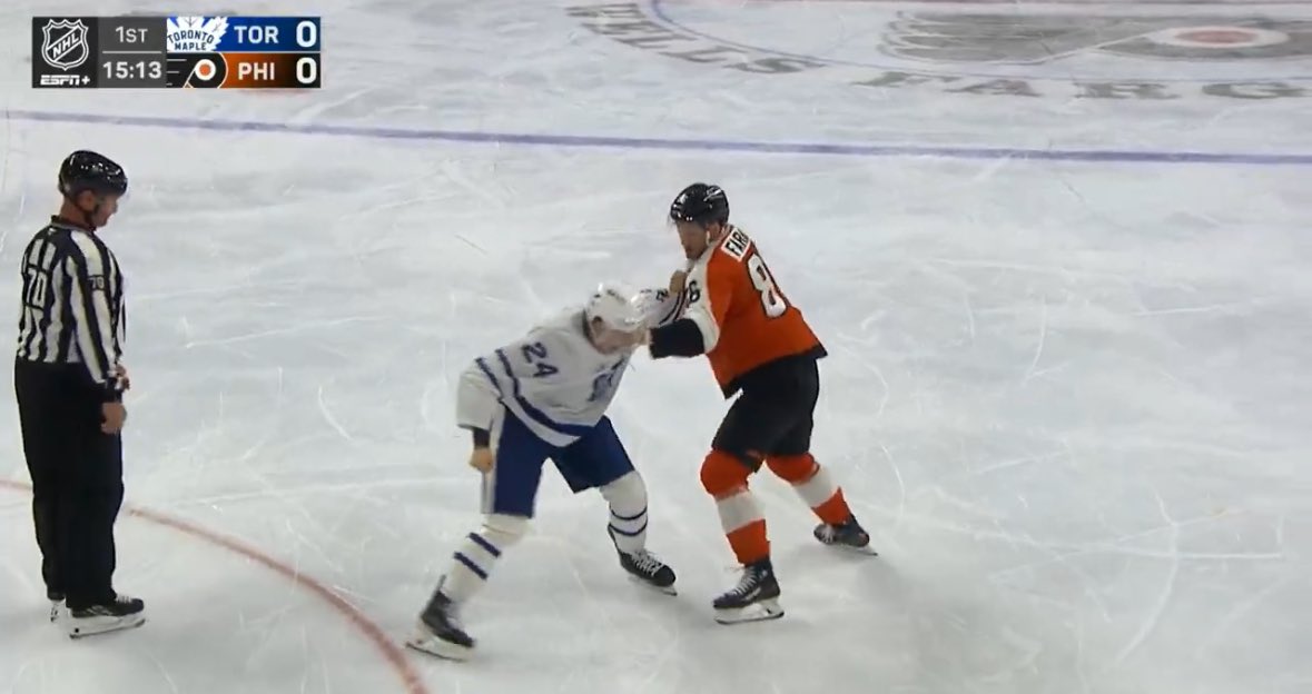 Station Squabble by Sam Rowley, 2020 / Joel Farabee vs Connor Dewar, ESPN+ broadcast, 2025