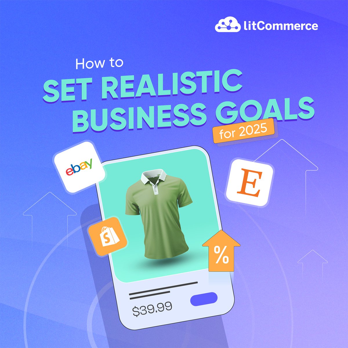 litcommerce's tweet image. 🎯Ready to crush 2025? Without clear goals, your business might drift into risky waters. 🧭 Set realistic goals to steer your ship toward success! Let’s map out where you want to go and make 2025 your best year yet! ⛵
#businessgoals #ecommercegrowth