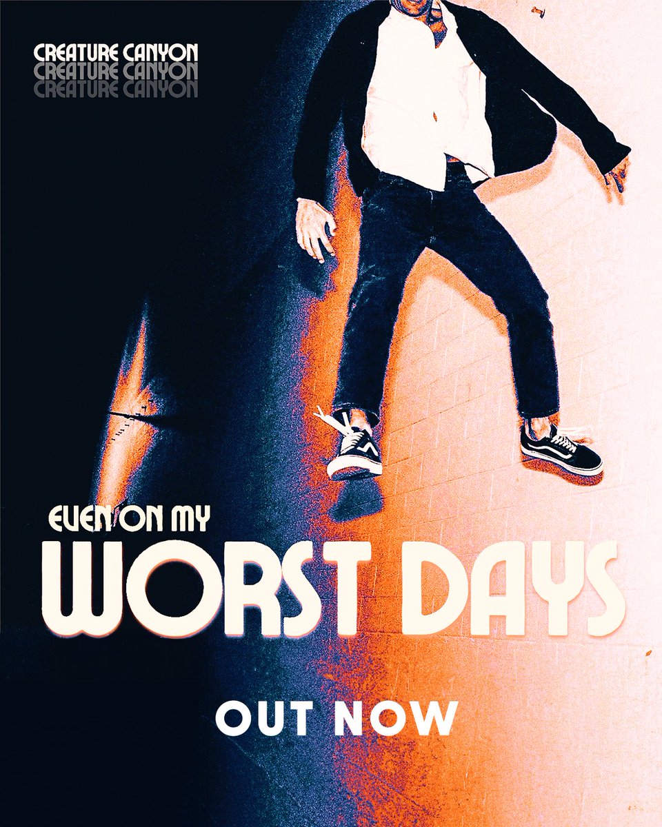 Creature Canyon (@creaturecanyon) on Twitter photo New single 'Even on My Worst Days' out now! bit.ly/evenonmyworstd… New single 'Even on My Worst Days' out now! bit.ly/evenonmyworstd…
