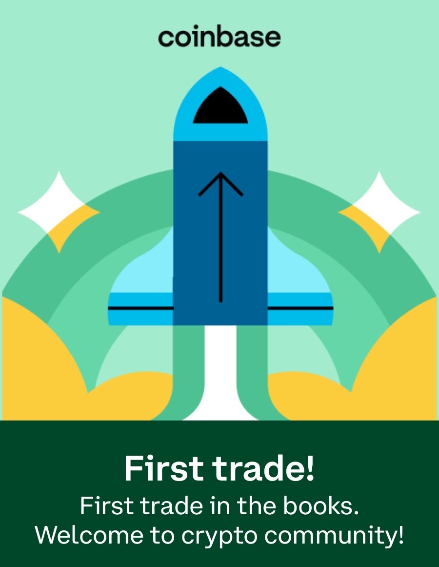 I just did my first crypto trade with Coinbase! Join and get $5 USDC on your first trade: coinbase.com/join/G94PUHR?u…