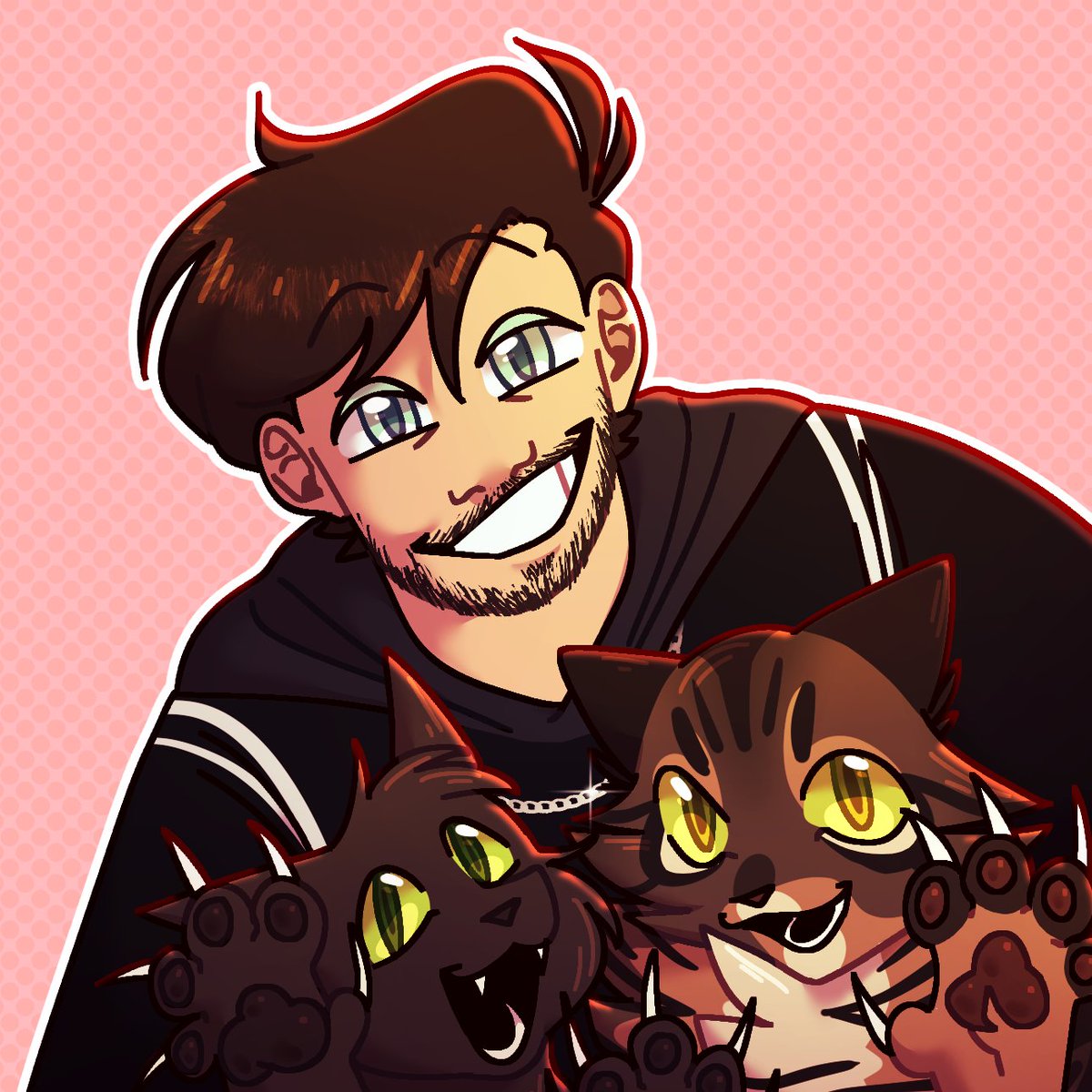 Cryptid__Bunny's tweet photo. Remembered @ItsBlarg saying a WHILE back that he wanted to get his icon remade and, well, I like free labor. https://t.co/R31PegNrCJ
