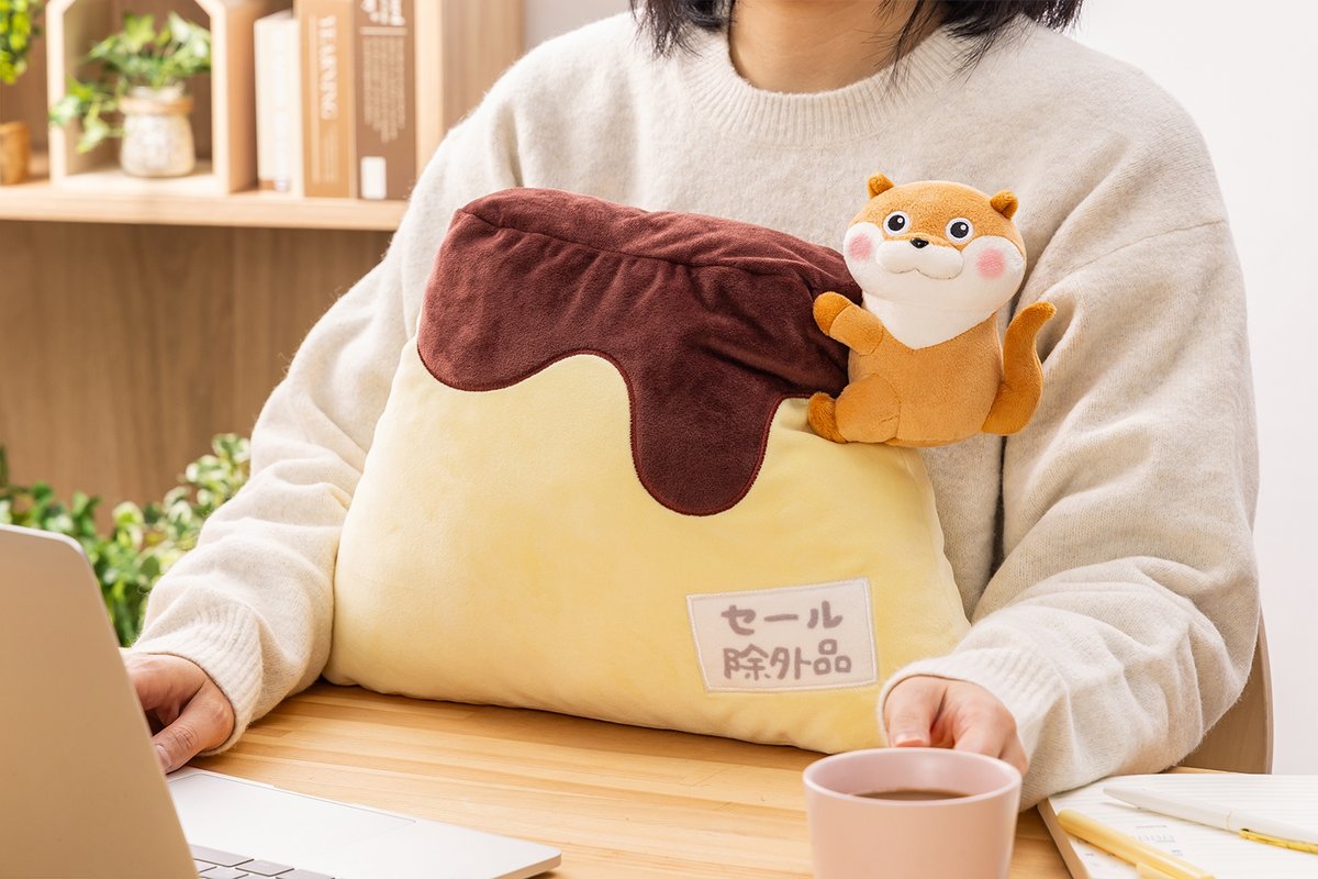 可愛い嘘のカワウソ クッション 可愛い嘘のカワウソ【グッズ公式】 on X