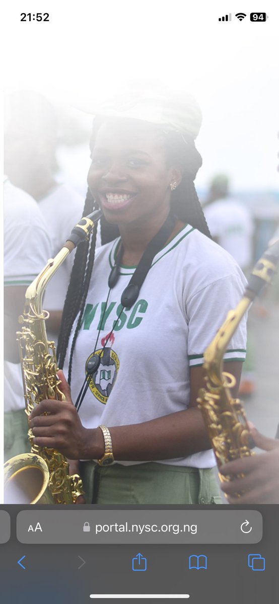 CodyalexD's tweet photo. @NYSC 
Wetin person dey suffer from, another person Dey shine teeth https://t.co/MUOhMsMSQj