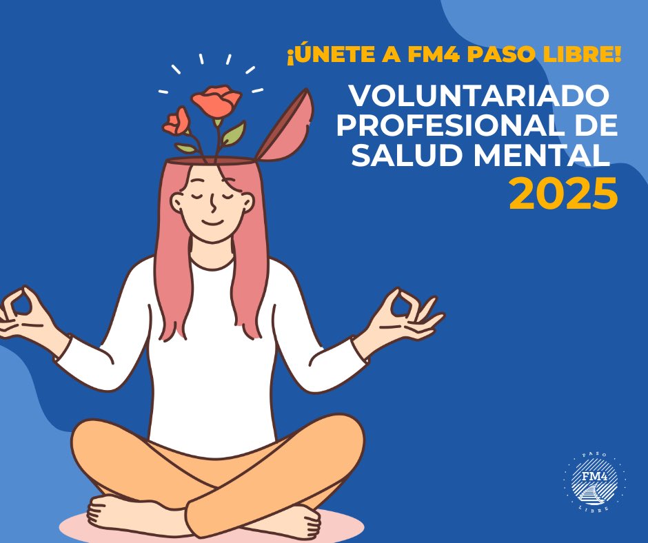 ¡Este 2025, comienza el año con un propósito que transforma vidas! 🌱✨
La salud mental es tan importante como la física, y tu apoyo puede hacer la diferencia. Únete a nuestro voluntariado y contribuye al bienestar mental y emocional de personas en situación de movilidad humana.