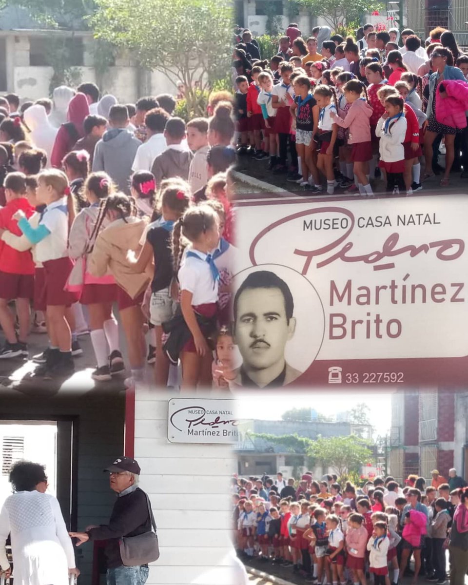 Desde el museo ,casa natal Pedro Martínez Brito los avileños rendimos merecido homenaje en el 90 aniversario de su natalicio. #TenemosMemoria #LatirAvileño  #SinPerderUnDía <a href="/DrRobertoMOjeda/">Dr. Roberto Morales Ojeda</a>  <a href="/PartidoPCC/">Partido Comunista de Cuba</a> <a href="/JHGcasanova/">julio Heriberto Gómez Casanova</a> <a href="/MMarreroCruz/">Manuel Marrero Cruz</a>