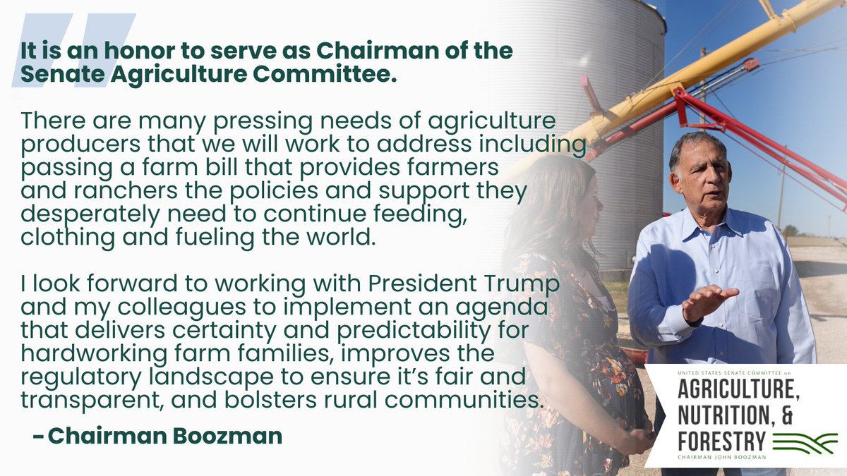 Senate Ag Committee Republicans tweet media