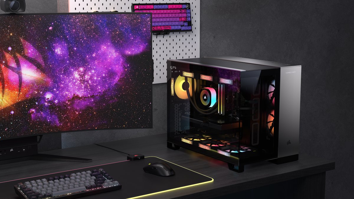 CORSAIR's tweet photo. CORSAIR is #NextGenReady, especially with our upcoming VENGEANCE Gaming PCs powered by @NVIDIAGeForce RTX 50 Series GPUs.
Coming soon + NA only: https://t.co/pbYTb1JRD7 https://t.co/xDAOLdfMEg