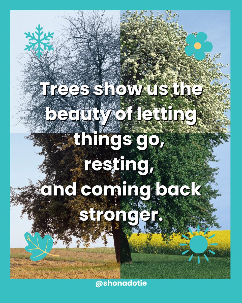 Winter isn’t just nature’s nap time—it’s essential. 
The trees aren’t stressed about losing their leaves, they’re taking time to pause, recharge, and prepare to bloom again. 🌿✨ 

Slow down, breathe, and give yourself permission to just be💛 

#WinterVibes #RestAndRecharge