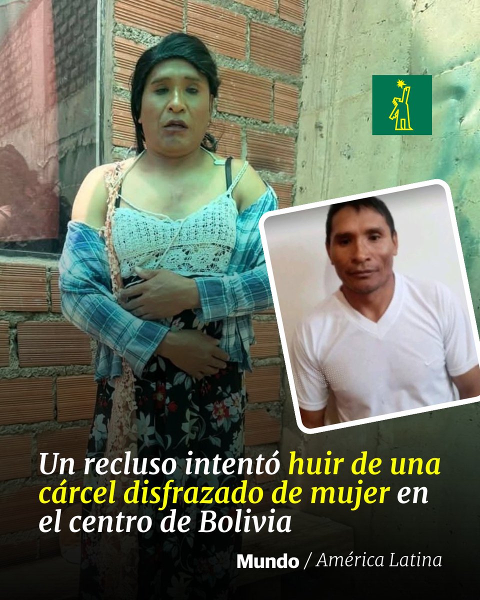 DiarioLibre's tweet photo. | #AméricaLatina | Fue detenida una mujer, quien estaba de visita en el centro penitenciario y será investigada como "posible cómplice" en el suceso
🔗https://t.co/6HEGxjOUf4
#DiarioLibre #Noticias #Cochabamba #FugaFallida #SeguridadPenitenciaria https://t.co/E3XvGcWh27
