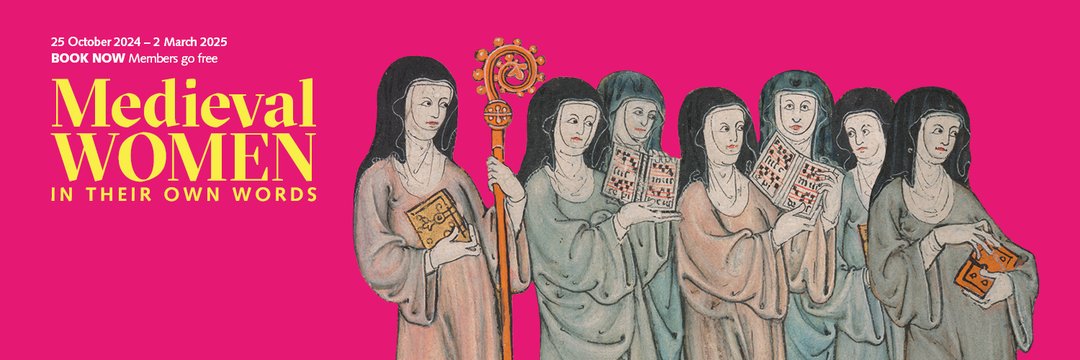 nel_whiting's tweet photo. Recommend most highly the @britishlibrary exhibition - medieval women in their own words... https://t.co/3wyyjmWvLF