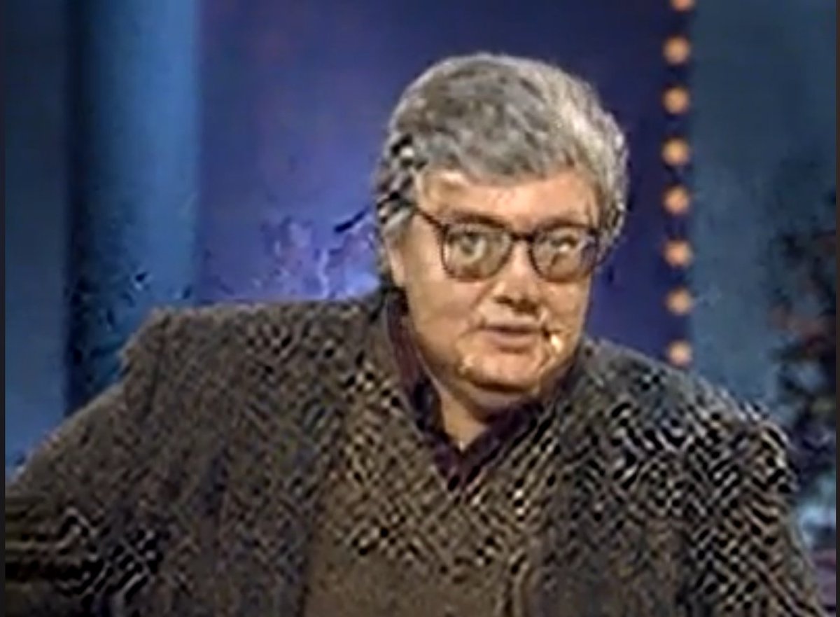 Every movie I watch is recommended personally by Roger Ebert, who comes to me in dreams like this.