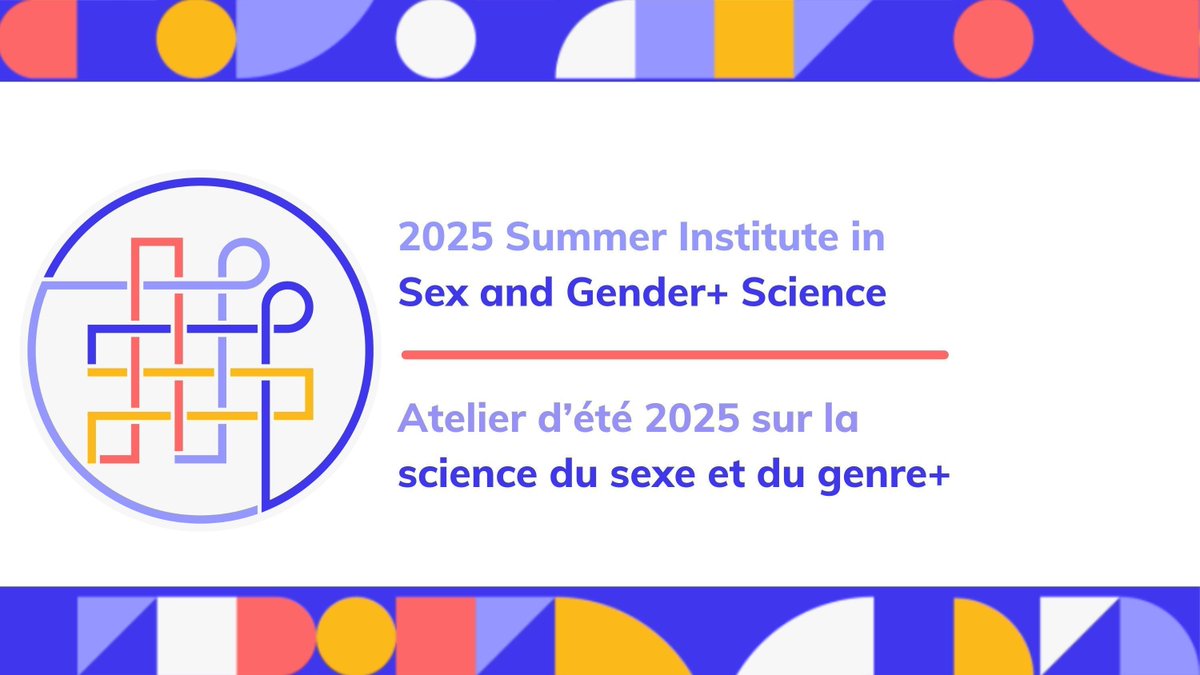 🎓 Stagiaires!: bourses de voyage pour l’atelier d’été sur la science du sexe et du genre plus 2025 

✨ Ouvert à tous! On invite en particulier les PANDC et les personnes trans, non-binaires, bispirituelles, et les francophones à participer 

ℹ️buff.ly/4eqyYLo