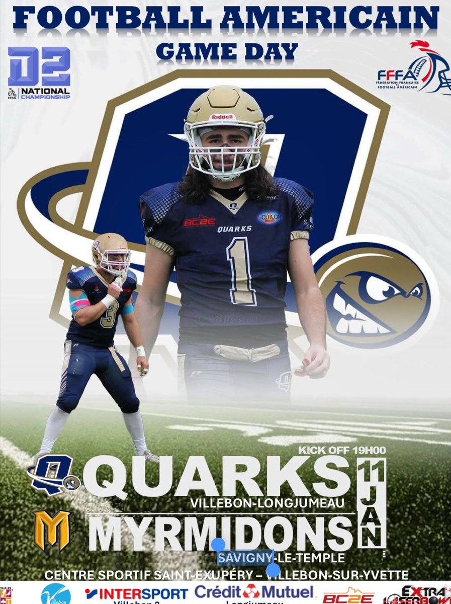 QuarksFootUs91's tweet photo. On vous attend pour le Kick Off à 19h… Tribune, Hot Dog, Frites, Merchandising 🌭🍟🧢

📍Centre Saint-Exupery - Rue de Las Rozas de Madrid à Villebon

🕖 19h

🏟️ Tribune, stands, alimentation https://t.co/0Ub63Wvqw3