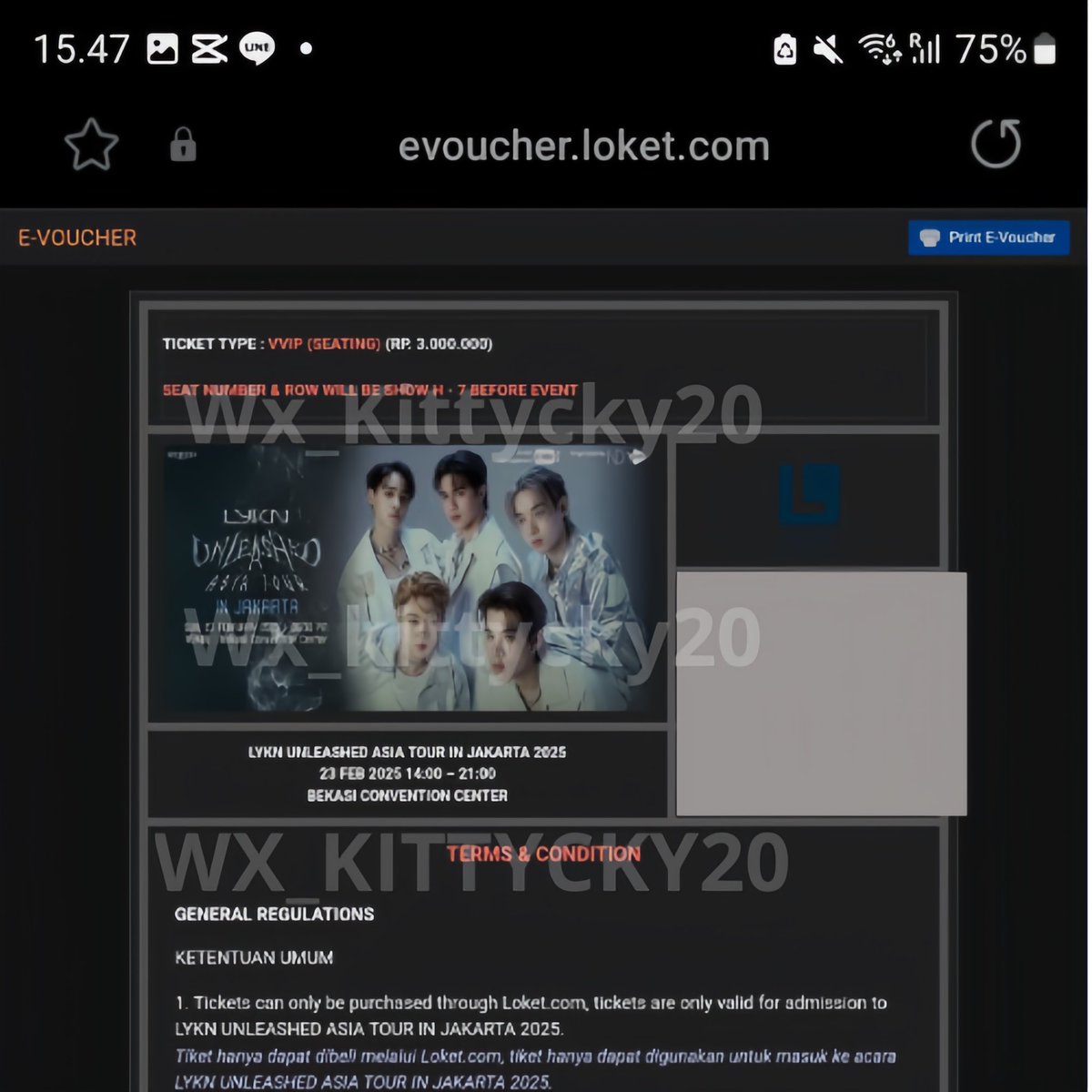 kittycky20's tweet photo. WTS WANT TO SELL

LYKN UNLEASHED IN JAKARTA
POND GMMTV FANDAYA IN JAKARTA

HIGH PRICE ‼️‼️

- COD JAKARTA DAN SEKITARNYA
- OFFER YOUR BUDGET FIRST !
- DONT ASK HOW MUCH 
(just offer your budget)

#LYKNASIATOUR
#LYKNASIATOURxJAKARTA #LYKN
#GMMTV 
#GMMTVFANDAY17
#PONDFANDAYxJAKARTA https://t.co/iGNuv979lP