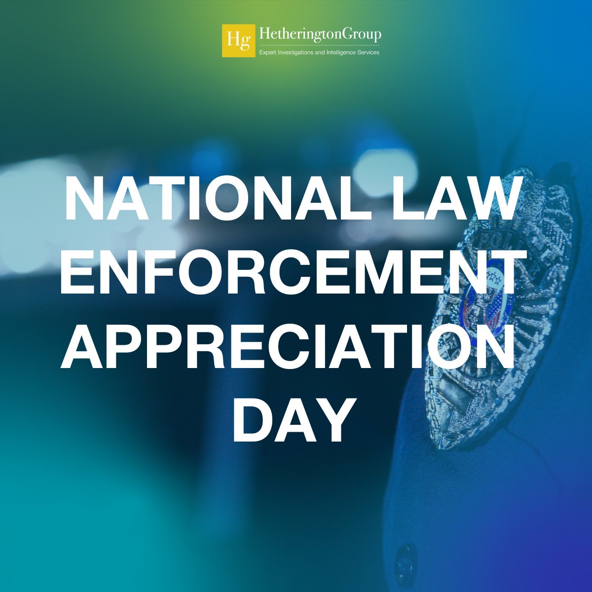 Honoring the brave men &amp; women in law enforcement who protect our communities and uphold justice.

We’re proud to support their vital work with cutting-edge OSINT training &amp; investigative services. Thank you for your dedication &amp; sacrifice!

#LawEnforcementAppreciationDay #OSINT
