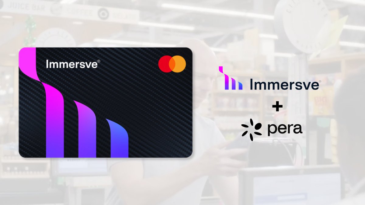 Joshuwa's tweet photo. π¨ BIG NEWS FOR #ALGORAND x #ALGO π¨
The @Immersve x @PeraAlgoWallet x @Mastercard integration is 99.99% complete. π€―
β
οΈ #Mastercard Approved
β
οΈ Digital Debit Cards
β
οΈ Final Testing
I can't wait for a global launch of this!
$ALGO #AlgorandPartner
https://t.co/OVigZFU4SB https://t.co/ITayvig2S9